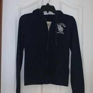 Navy Hollister Jacket